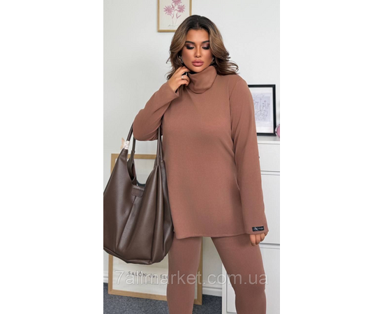 Костюм жіночий прогулянковий трикотаж на флісі (46-60) "LADA" недорого від прямого постачальника, зображення 3