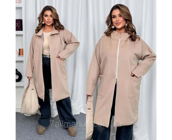 Пальто жіноче кашемірове на підкладці р 46-60 "LADA" недорого від прямого постачальника, зображення 3 Пальто жіноче кашемірове на підкладці р 46-60 "LADA" недорого від прямого постачальника, зображення 3