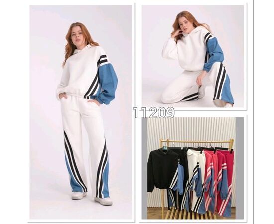 Костюм спортивный женский 11209 d.pink р.42-48 "LOOK" недорого оптом от прямого поставщика Фотография Костюм спортивный женский 11209 d.pink р.42-48 "LOOK" недорого оптом от прямого поставщика