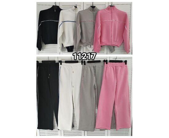 Костюм спортивний жіночий 11217 pink р.42-48 "LOOK" недорого оптом від прямого постачальника Костюм спортивний жіночий 11217 pink р.42-48 "LOOK" недорого оптом від прямого постачальника