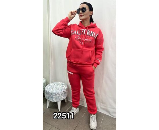 Костюм спортивний жіночий 22511 coral р.42-48 "LOOK" недорого оптом від прямого постачальника Костюм спортивний жіночий 22511 coral р.42-48 "LOOK" недорого оптом від прямого постачальника