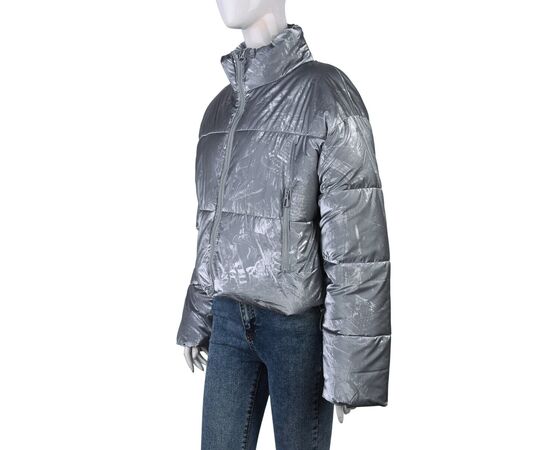 Куртка женская демисезонная 17571 (12032) silver р.42-48 "Obuv OK2" недорого оптом от прямого поставщика Фотография Куртка женская демисезонная 17571 (12032) silver р.42-48 "Obuv OK2" недорого оптом от прямого поставщика