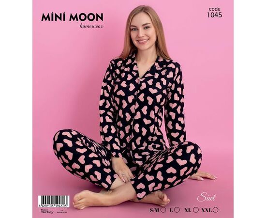 Піжама тепла жіноча 1045 beige р.S-2XL "DONELLA" недорого оптом від прямого постачальника Піжама тепла жіноча 1045 beige р.S-2XL "DONELLA" недорого оптом від прямого постачальника