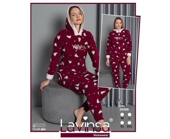 Піжама жіноча 20566 wine р.M-2XL "DONELLA" недорого оптом від прямого постачальника Піжама жіноча 20566 wine р.M-2XL "DONELLA" недорого оптом від прямого постачальника