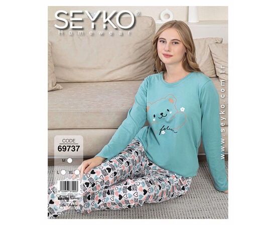 Піжама жіноча 69737 l.blue р.S-XL "DONELLA" недорого оптом від прямого постачальника Піжама жіноча 69737 l.blue р.S-XL "DONELLA" недорого оптом від прямого постачальника