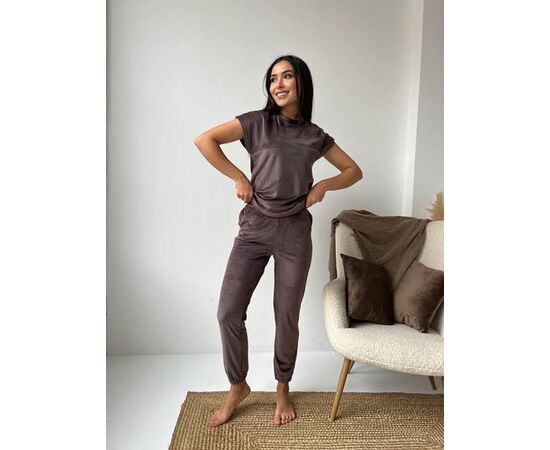 Комплект женский 1175 brown р.42-56 "BONJOUR" недорого оптом от прямого поставщика Фотография Комплект женский 1175 brown р.42-56 "BONJOUR" недорого оптом от прямого поставщика