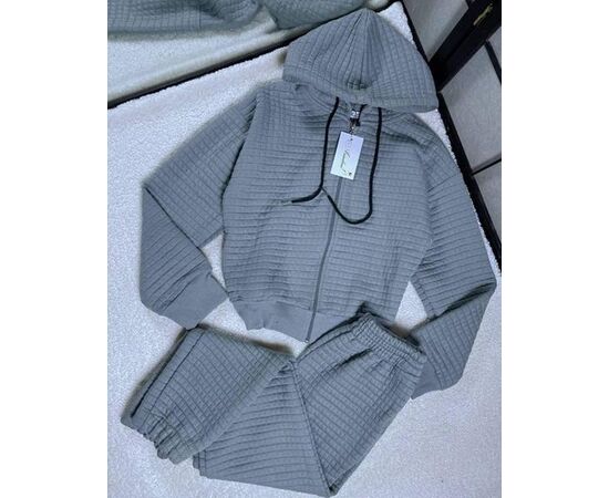 Костюм женский 1557 grey р.42-48 "BONJOUR" недорого оптом от прямого поставщика Фотография Костюм женский 1557 grey р.42-48 "BONJOUR" недорого оптом от прямого поставщика