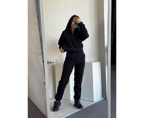 Костюм женский тёплый 2478-5169 black р.42-52 "BONJOUR" недорого оптом от прямого поставщика Фотография Костюм женский тёплый 2478-5169 black р.42-52 "BONJOUR" недорого оптом от прямого поставщика