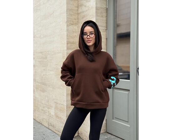 Худі жіноче 4250 brown р.42-48 "BONJOUR" недорого оптом від прямого постачальника Худі жіноче 4250 brown р.42-48 "BONJOUR" недорого оптом від прямого постачальника