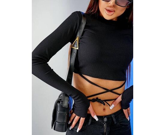 Топ женский 5021 black р.42-48 "BONJOUR" недорого оптом от прямого поставщика Фотография Топ женский 5021 black р.42-48 "BONJOUR" недорого оптом от прямого поставщика