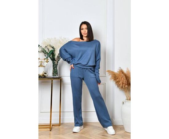Костюм спортивний жіночий теплий 8058 blue р.42-52 "BONJOUR" недорого оптом від прямого постачальника Костюм спортивний жіночий теплий 8058 blue р.42-52 "BONJOUR" недорого оптом від прямого постачальника
