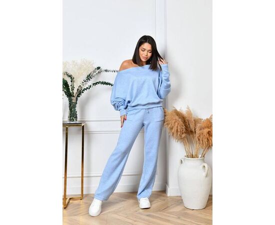 Костюм спортивний жіночий теплий 8058 l.blue р.42-52 "BONJOUR" недорого оптом від прямого постачальника Костюм спортивний жіночий теплий 8058 l.blue р.42-52 "BONJOUR" недорого оптом від прямого постачальника