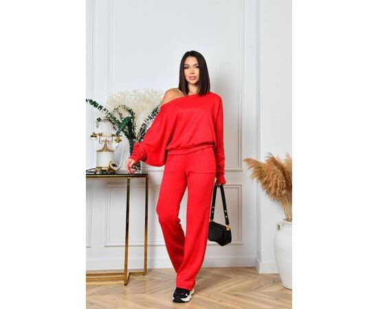 Костюм спортивний жіночий теплий 8058 red р.42-52 "BONJOUR" недорого оптом від прямого постачальника Костюм спортивний жіночий теплий 8058 red р.42-52 "BONJOUR" недорого оптом від прямого постачальника