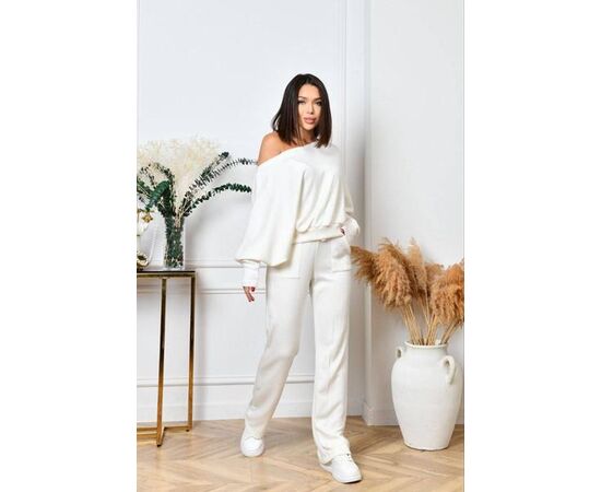 Костюм спортивний жіночий теплий 8058 white р.42-52 "BONJOUR" недорого оптом від прямого постачальника Костюм спортивний жіночий теплий 8058 white р.42-52 "BONJOUR" недорого оптом від прямого постачальника
