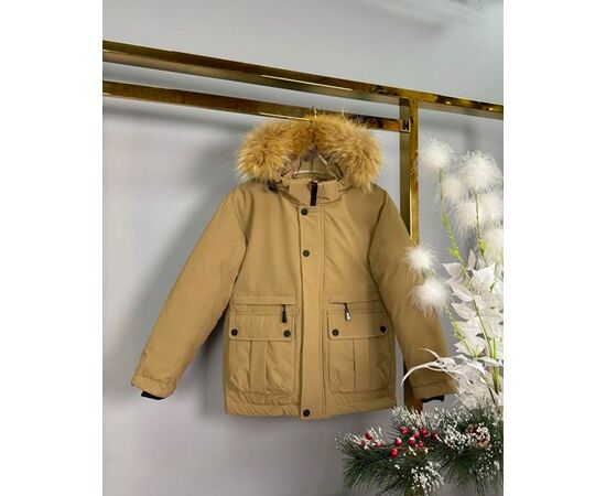 Курка детская зимняя на мальчика 7023 brown р.116-146 "Delfinka" недорого оптом от прямого поставщика Фотография Курка детская зимняя на мальчика 7023 brown р.116-146 "Delfinka" недорого оптом от прямого поставщика