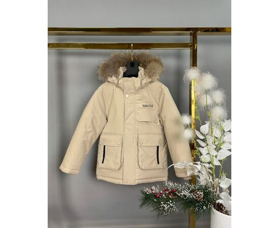 Курка детская зимняя на мальчика 785 beige р.110-134 "Delfinka" недорого оптом от прямого поставщика Фотография Курка детская зимняя на мальчика 785 beige р.110-134 "Delfinka" недорого оптом от прямого поставщика