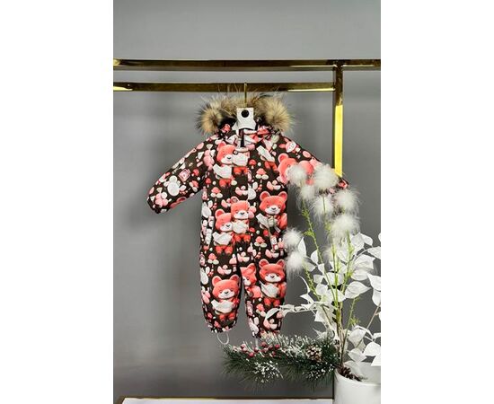 Комбінезон дитячий унісекс 8-403 brown р.68-92 "Delfinka" недорого оптом від прямого постачальника Комбінезон дитячий унісекс 8-403 brown р.68-92 "Delfinka" недорого оптом від прямого постачальника