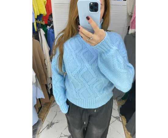 Худи женское 3027 l.blue р.one size "Karon" недорого оптом от прямого поставщика Фотография Худи женское 3027 l.blue р.one size "Karon" недорого оптом от прямого поставщика