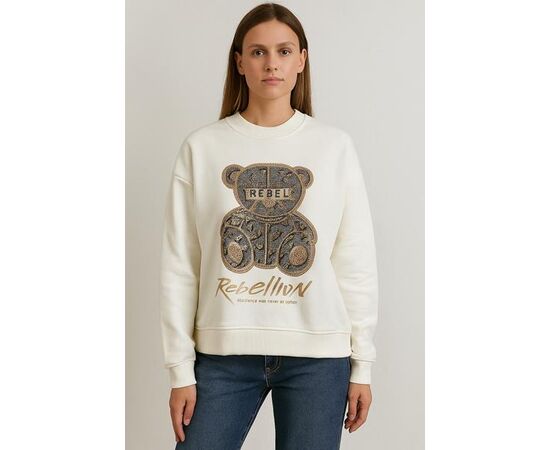 Светр жіночий 5707 l.beige р.S-L "Karon" недорого оптом від прямого постачальника Светр жіночий 5707 l.beige р.S-L "Karon" недорого оптом від прямого постачальника