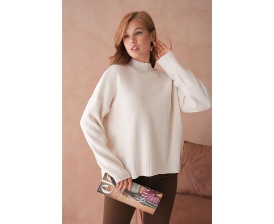 Свитер женский 10866 white р.one size "Karon" недорого оптом от прямого поставщика Фотография Свитер женский 10866 white р.one size "Karon" недорого оптом от прямого поставщика