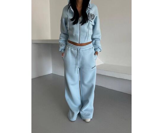 Костюм спортивний жіночий 01 l.blue р.S-L "Karon" недорого оптом від прямого постачальника Костюм спортивний жіночий 01 l.blue р.S-L "Karon" недорого оптом від прямого постачальника