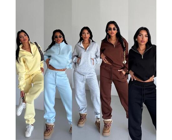 Костюм спортивний жіночий 04 yellow р.S-L "Karon" недорого оптом від прямого постачальника Костюм спортивний жіночий 04 yellow р.S-L "Karon" недорого оптом від прямого постачальника