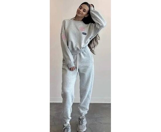 Костюм спортивний жіночий 03 l.grey р.S-L "Karon" недорого оптом від прямого постачальника Костюм спортивний жіночий 03 l.grey р.S-L "Karon" недорого оптом від прямого постачальника