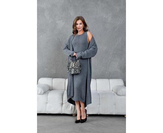 Комплект женский 10945 grey р.42-46 "Karon" недорого оптом от прямого поставщика Фотография Комплект женский 10945 grey р.42-46 "Karon" недорого оптом от прямого поставщика