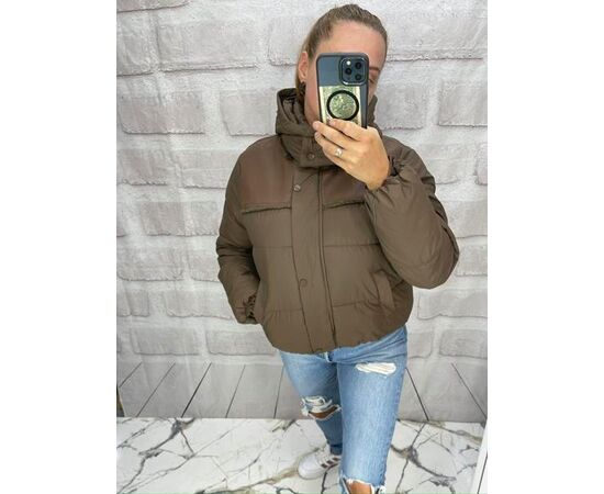 Куртка жіноча зимова A925 brown р.M-2XL "Karon" недорого оптом від прямого постачальника Куртка жіноча зимова A925 brown р.M-2XL "Karon" недорого оптом від прямого постачальника