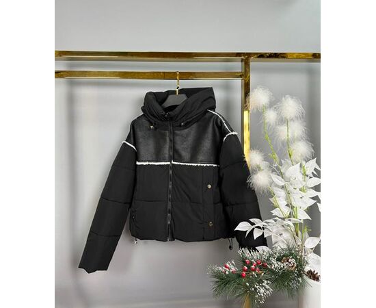 Куртка жіноча зимова 19597 black р.42-48 "Karon" недорого оптом від прямого постачальника Куртка жіноча зимова 19597 black р.42-48 "Karon" недорого оптом від прямого постачальника