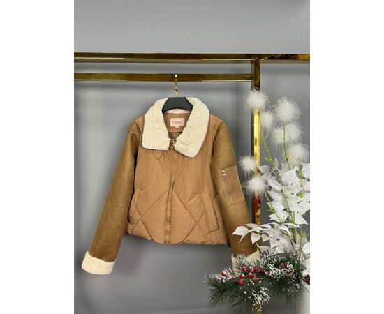 Куртка жіноча зимова 19361 beige р.42-48 "Karon" недорого оптом від прямого постачальника Куртка жіноча зимова 19361 beige р.42-48 "Karon" недорого оптом від прямого постачальника