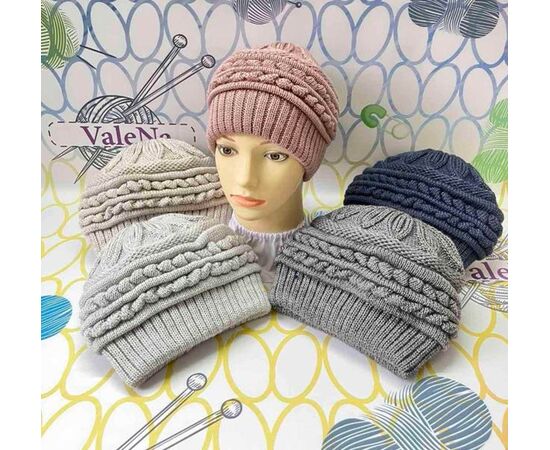 Шапка зимова жіноча SV1005 mix р.55-57 "WHITE" недорого оптом від прямого постачальника Шапка зимова жіноча SV1005 mix р.55-57 "WHITE" недорого оптом від прямого постачальника