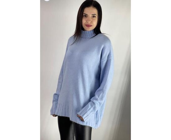 Светр жіночий LR706 l.blue р.one size "Lora" недорого оптом від прямого постачальника Светр жіночий LR706 l.blue р.one size "Lora" недорого оптом від прямого постачальника