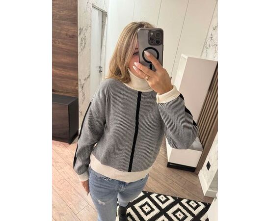 Светр жіночий LR728 white р.44-46 "Lora" недорого оптом від прямого постачальника Светр жіночий LR728 white р.44-46 "Lora" недорого оптом від прямого постачальника