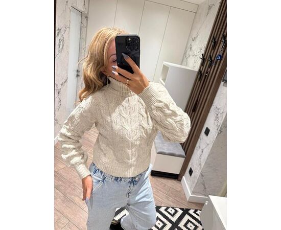 Светр жіночий LR731 white р.44-46 "Lora" недорого оптом від прямого постачальника Светр жіночий LR731 white р.44-46 "Lora" недорого оптом від прямого постачальника