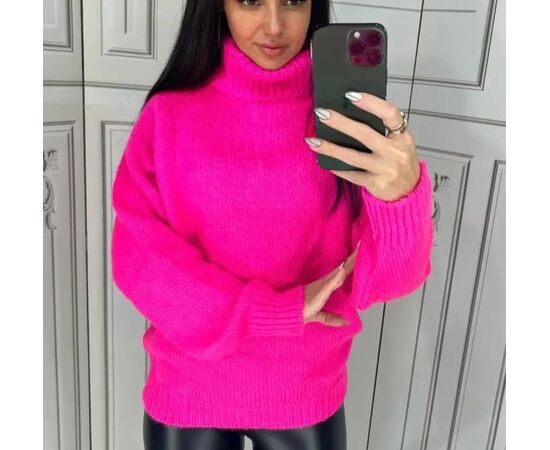 Светр жіночий LR738 crimson р.one size "Lora" недорого оптом від прямого постачальника Светр жіночий LR738 crimson р.one size "Lora" недорого оптом від прямого постачальника