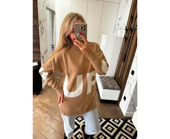 Светр жіночий LR744 beige р.one size "Lora" недорого оптом від прямого постачальника Светр жіночий LR744 beige р.one size "Lora" недорого оптом від прямого постачальника