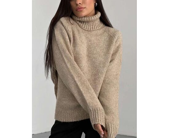 Светр жіночий LR746 beige р.42-48 "Lora" недорого оптом від прямого постачальника Светр жіночий LR746 beige р.42-48 "Lora" недорого оптом від прямого постачальника