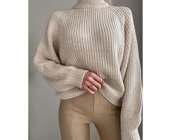 Светр жіночий LR751 beige р.one size "Lora" недорого оптом від прямого постачальника Светр жіночий LR751 beige р.one size "Lora" недорого оптом від прямого постачальника