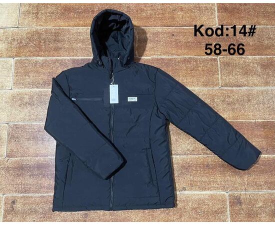 Куртка мужская зимняя A14-11 black р.58-66 "Ayden" недорого оптом от прямого поставщика Фотография Куртка мужская зимняя A14-11 black р.58-66 "Ayden" недорого оптом от прямого поставщика