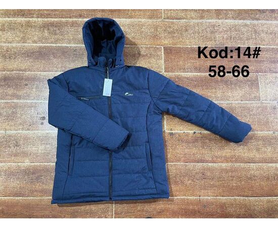 Куртка мужская зимняя A14-8 blue р.58-66 "Ayden" недорого оптом от прямого поставщика Фотография Куртка мужская зимняя A14-8 blue р.58-66 "Ayden" недорого оптом от прямого поставщика