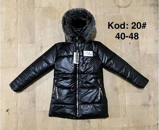 Курка детская зимняя на девочку A20 black р.13-17 "Ayden" недорого оптом от прямого поставщика Фотография Курка детская зимняя на девочку A20 black р.13-17 "Ayden" недорого оптом от прямого поставщика