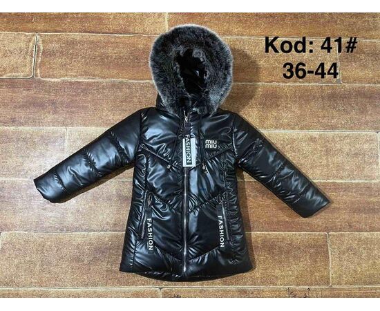 Курка детская зимняя на девочку A41 black р.9-13 "Ayden" недорого оптом от прямого поставщика Фотография Курка детская зимняя на девочку A41 black р.9-13 "Ayden" недорого оптом от прямого поставщика