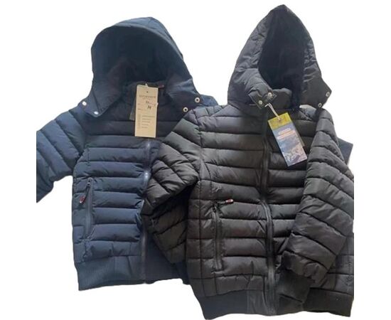 Курка детская зимняя на мальчика F304 black р.120-160 "Farbique" недорого оптом от прямого поставщика Фотография Курка детская зимняя на мальчика F304 black р.120-160 "Farbique" недорого оптом от прямого поставщика