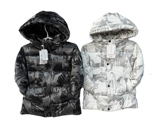 Курка детская зимняя на мальчика F334 white р.120-160 "Farbique" недорого оптом от прямого поставщика Фотография Курка детская зимняя на мальчика F334 white р.120-160 "Farbique" недорого оптом от прямого поставщика