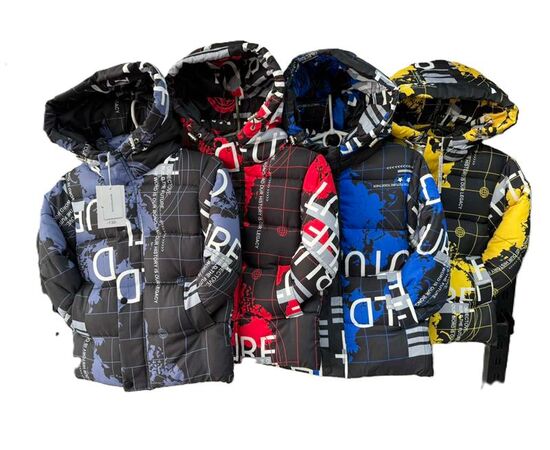 Курка детская зимняя на мальчика F346 blue р.120-160 "Farbique" недорого оптом от прямого поставщика Фотография Курка детская зимняя на мальчика F346 blue р.120-160 "Farbique" недорого оптом от прямого поставщика