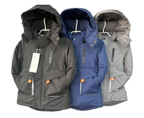 Курка дитяча зимова на хлопчика F302 grey р.1-5 "Farbique" недорого оптом від прямого постачальника Курка дитяча зимова на хлопчика F302 grey р.1-5 "Farbique" недорого оптом від прямого постачальника