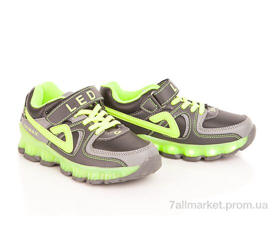 Кросівки дитячі модні Весна/осінь D8066-3 green-grey (8 пар р.28-35) "Veer-Demax" недорого оптом від прямого постачальника Кросівки дитячі модні Весна/осінь D8066-3 green-grey (8 пар р.28-35) "Veer-Demax" недорого оптом від прямого постачальника