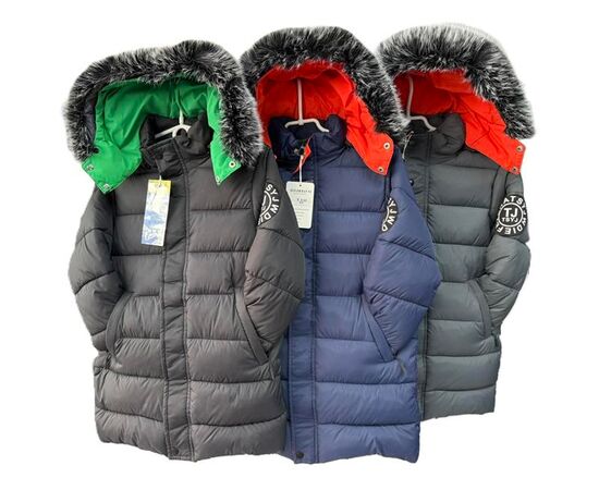 Курка дитяча зимова на хлопчика F361 navy р.8-16 "Farbique" недорого оптом від прямого постачальника Курка дитяча зимова на хлопчика F361 navy р.8-16 "Farbique" недорого оптом від прямого постачальника