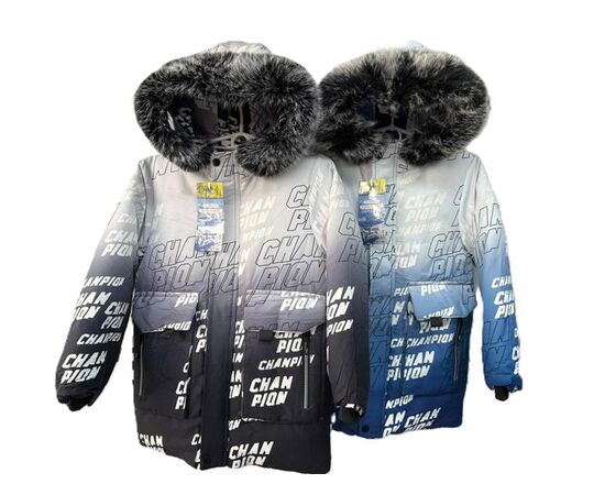 Курка дитяча зимова на хлопчика F364 blue р.8-16 "Farbique" недорого оптом від прямого постачальника Курка дитяча зимова на хлопчика F364 blue р.8-16 "Farbique" недорого оптом від прямого постачальника